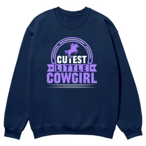 Cutest Little Cowgirl Unisex Sweatshirt