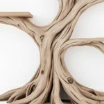 Handcrafted Tree Bookshelf - Ancient Tree Design, Unique Home Decoration