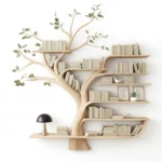 Handcrafted Tree Bookshelf